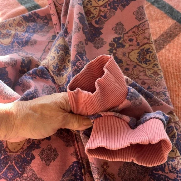 Free People It’s a Vibe Printed Hoodie - Picture 8 of 13